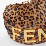FENDI Fendigraphy Mini Printed cavallino calfskin mini bag - Image 2